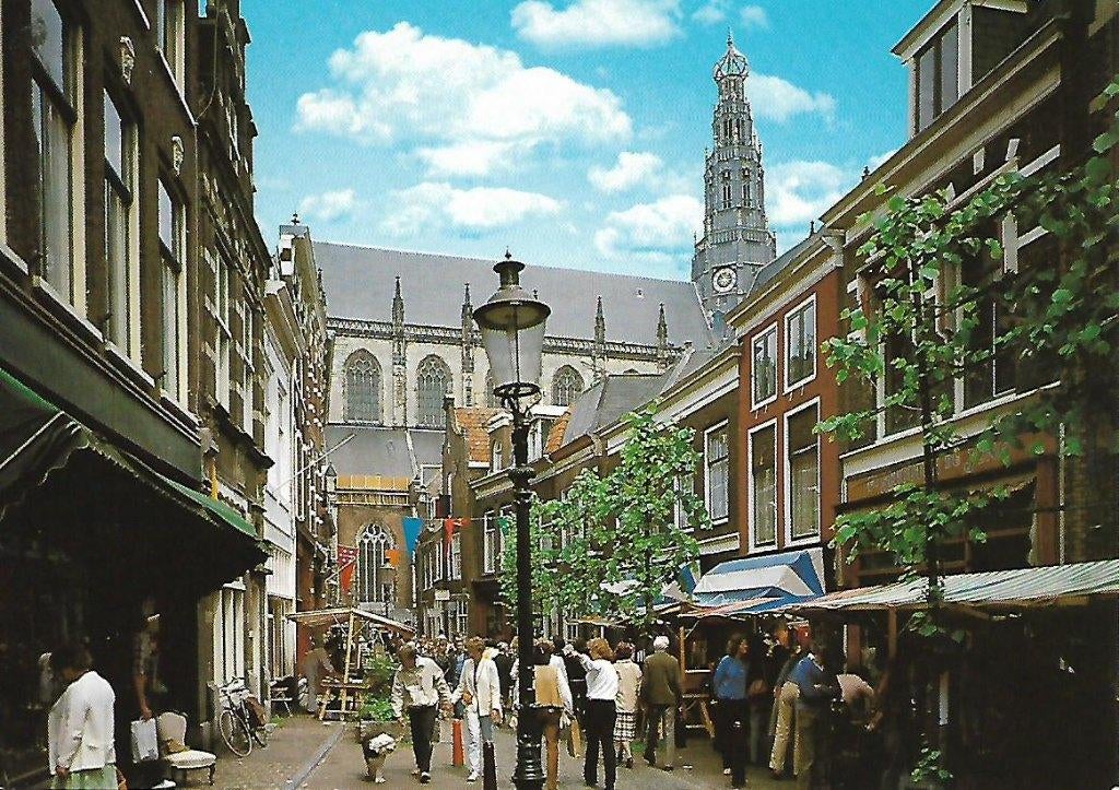 Haarlem- -Warmoesstraat., Verzenden, 1980 tot heden, Gelopen, Noord-Holland