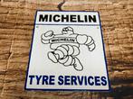 Reclamebord met Michelin tyre service opdruk., Ophalen of Verzenden