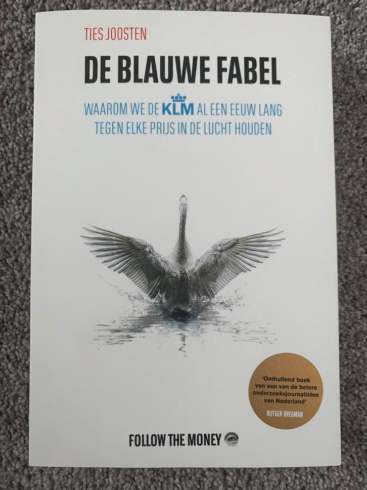 De blauwe fabel - Ties Joosten, Boeken, Politiek en Maatschappij, Zo goed als nieuw, Nederland, Verzenden