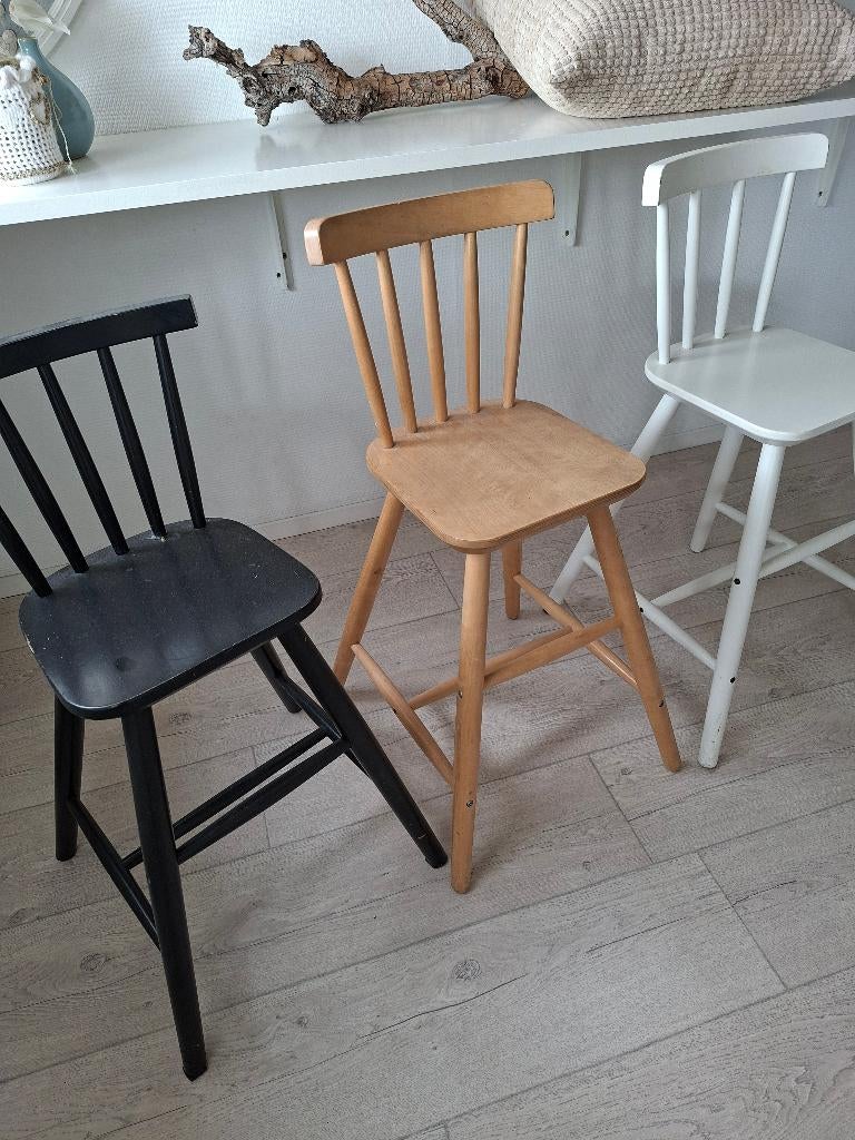 Kleuterstoel hoog, Kinderen en Baby's, Kinderkamer | Tafels en Stoelen, Ophalen, Zo goed als nieuw, Stoel(en)