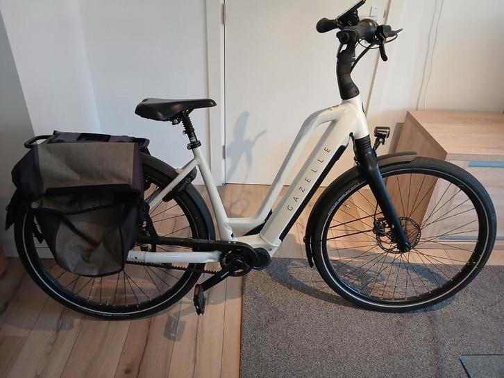 Te koop elektrische fiets gazelle Chamonix C5 maat 50, Fietsen en Brommers, Elektrische fietsen, Zo goed als nieuw, Gazelle, 47 tot 51 cm