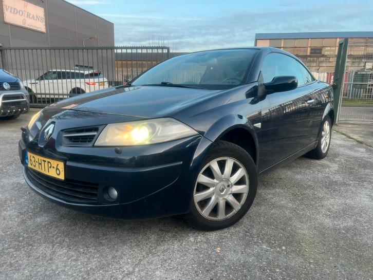 Renault Mégane 1.6 16V AUT Cabrio 2009 Blauw, Auto's, Renault, Particulier, Mégane, Benzine, D, Cabriolet, Automaat, Origineel Nederlands