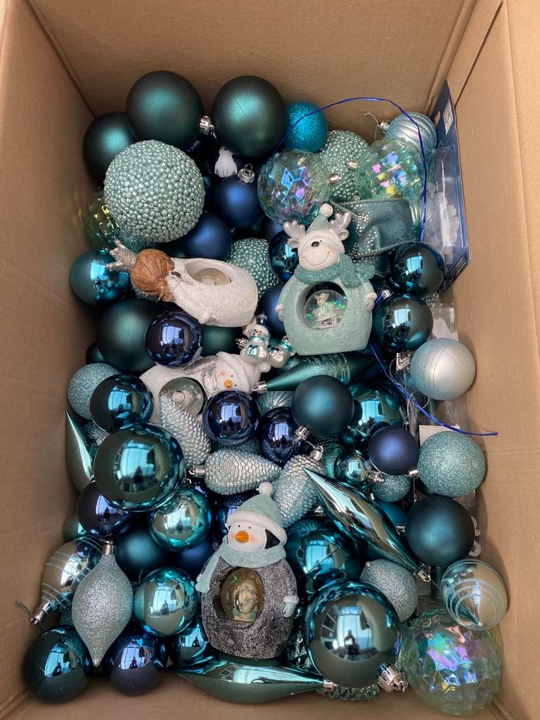 Kerstballen, Diversen, Kerst, Ophalen of Verzenden, Zo goed als nieuw