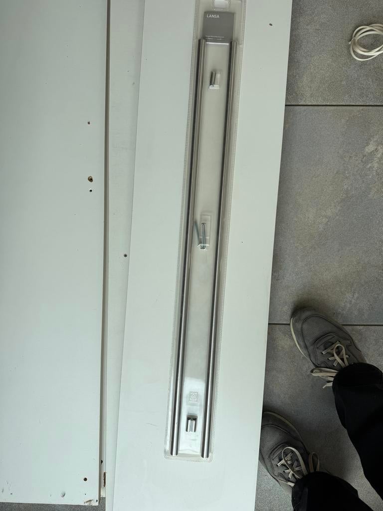 RVS Lansa Deurgreep 736 mm - Nieuw in verpakking, Ophalen of Verzenden, Nieuw, Rvs, Overige typen