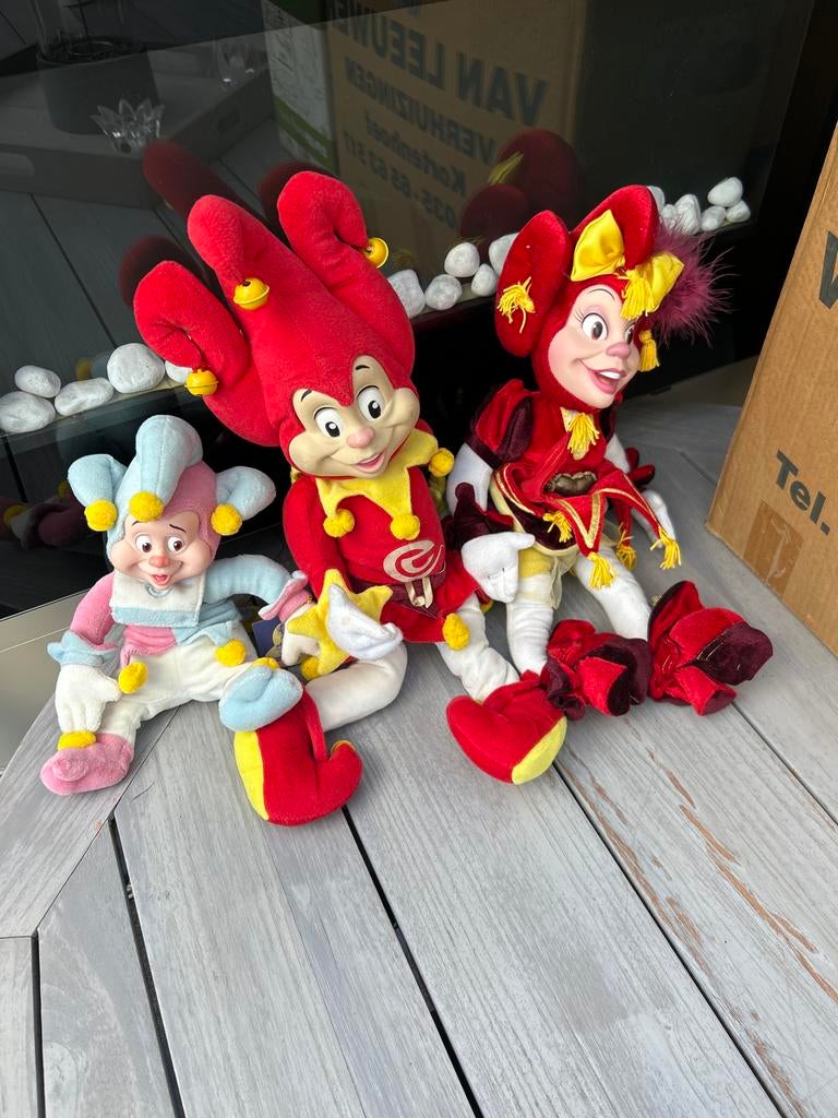 Efteling Pardoes en Pardijntje knuffels, Gebruikt, Overige merken, Overige typen, Ophalen of Verzenden
