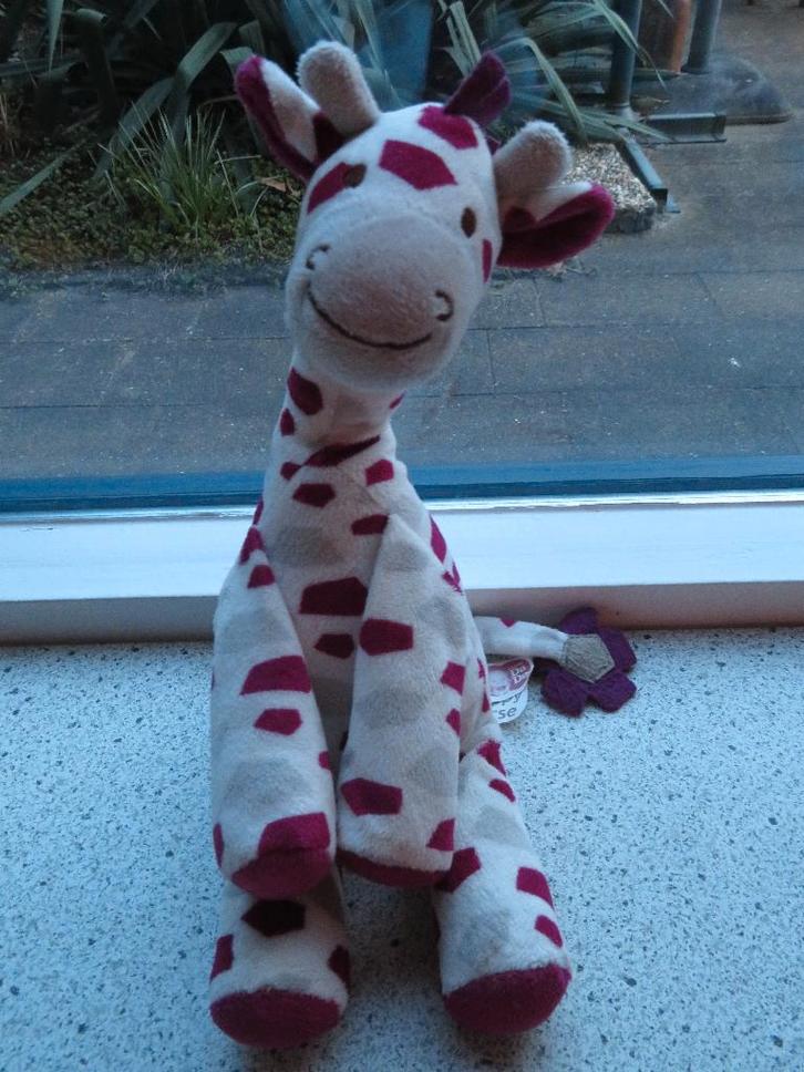 Giraffe giraf merk Happy Horse Stichting DADA, Kinderen en Baby's, Speelgoed | Knuffels en Pluche, Zo goed als nieuw, Overige typen