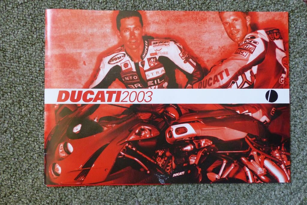 folder motor Ducati 2003, Motoren, Ophalen of Verzenden, Ducati