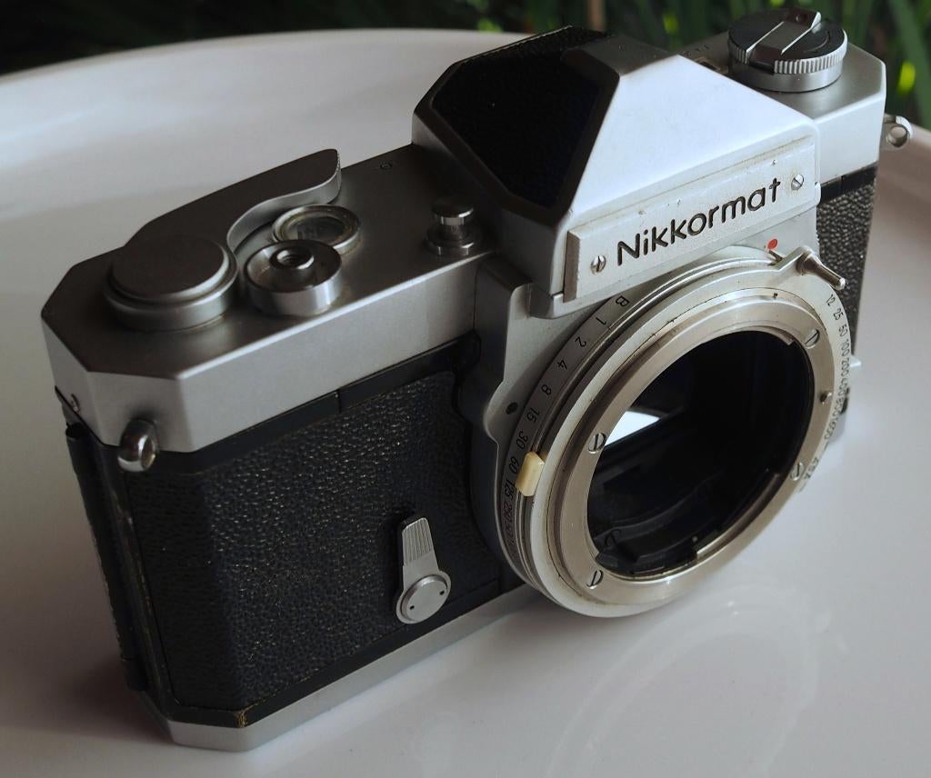 Nikon Nikkormat FT niet werkend, Audio, Tv en Foto, Fotocamera's Analoog, Ophalen, Niet werkend, Spiegelreflex, Nikon