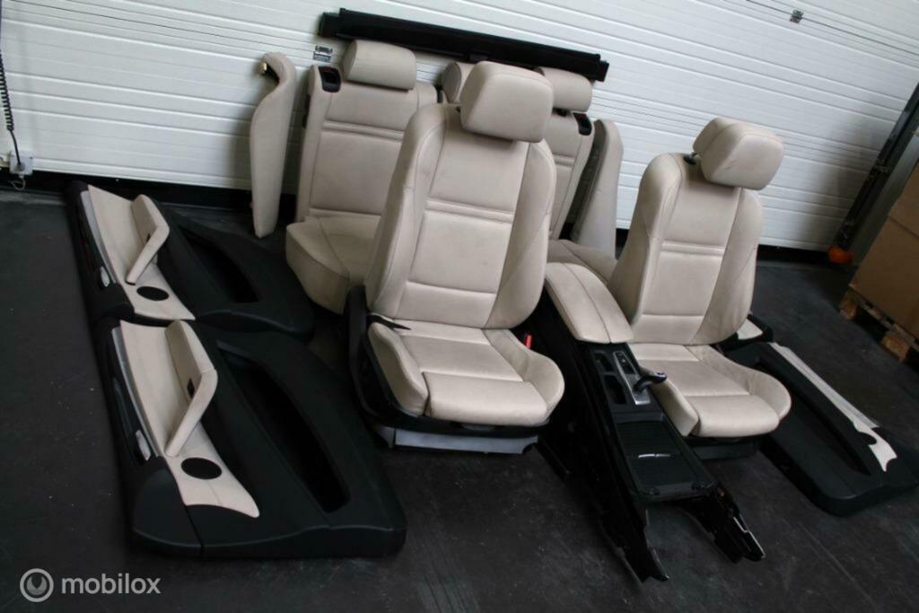 Interieur set beige leder bmw x5 e70 (2005-heden)