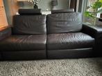 Gratis af te halen leren twee zits bank, Ophalen, Gebruikt, 150 tot 200 cm, Tweepersoons