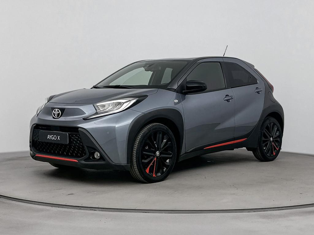 Toyota Aygo X 1.0 VVT-i S-CVT Premium | laadplaat | 18 inch, Auto's, Toyota, Automaat, 53 pk, Gebruikt, Zwart