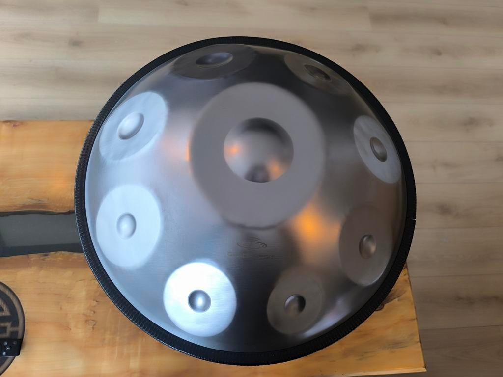 Handpan 9 tonen, Muziek en Instrumenten, Percussie, Zo goed als nieuw, Melodische percussie, Ophalen of Verzenden