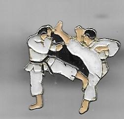 GEVECHTSPORT KICKBOKSEN PIN, Verzamelen, Ophalen of Verzenden, Gebruikt, Overige onderwerpen, Speldje of Pin