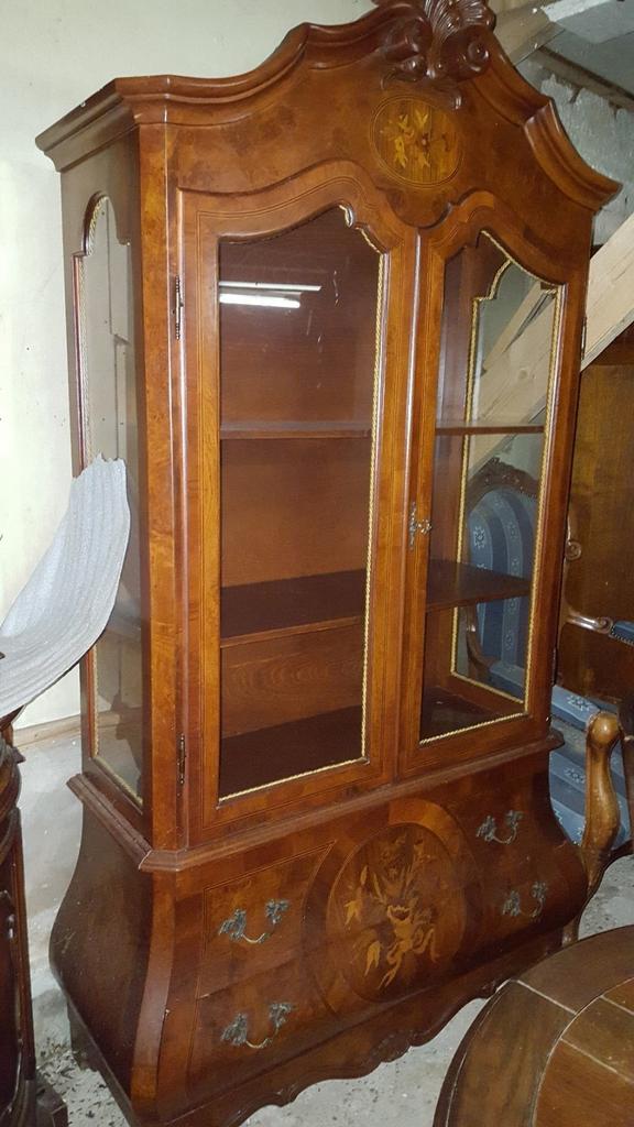 Barok vitrine, Huis en Inrichting, Kasten | Vitrinekasten, Ophalen, 25 tot 50 cm, 50 tot 100 cm, Minder dan 100 cm