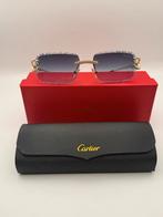 Cartier zonnebril met goudkleurige details, Ophalen of Verzenden, Nieuw, Overige merken