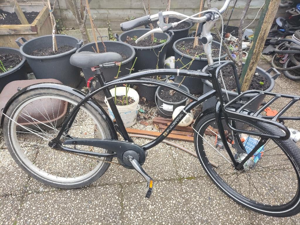 26 inch stoere SPARTA fiets, Fietsen en Brommers, Fietsen | Jongens, Ophalen, Gebruikt, 26 inch of meer, Handrem