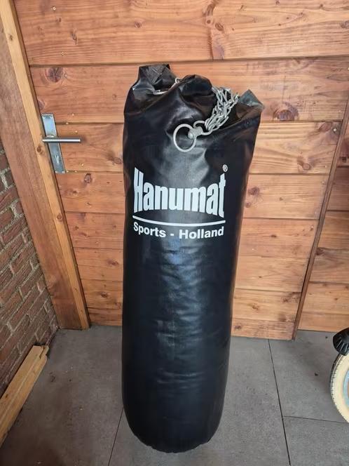 Hanumat boxzak incl nieuwe handschoenen en ketting, Sport en Fitness, Vechtsporten en Zelfverdediging, Groter dan maat XL, Ophalen