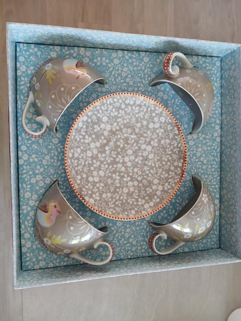 Pip studio thee servies, Ophalen, Nieuw, Overige stijlen, Kop(pen) en/of Schotel(s)