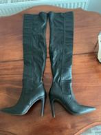 Zwarte Over de Knie Laarzen - Maat 37 - Goede Staat, Kleding | Dames, Schoenen, Ophalen of Verzenden, Zo goed als nieuw, Zwart