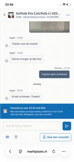 AirPods Pro 2 ~ Gesealed , TOPKWALITEIT!, Ophalen of Verzenden, Nieuw, In oorschelp (earbud), Bluetooth