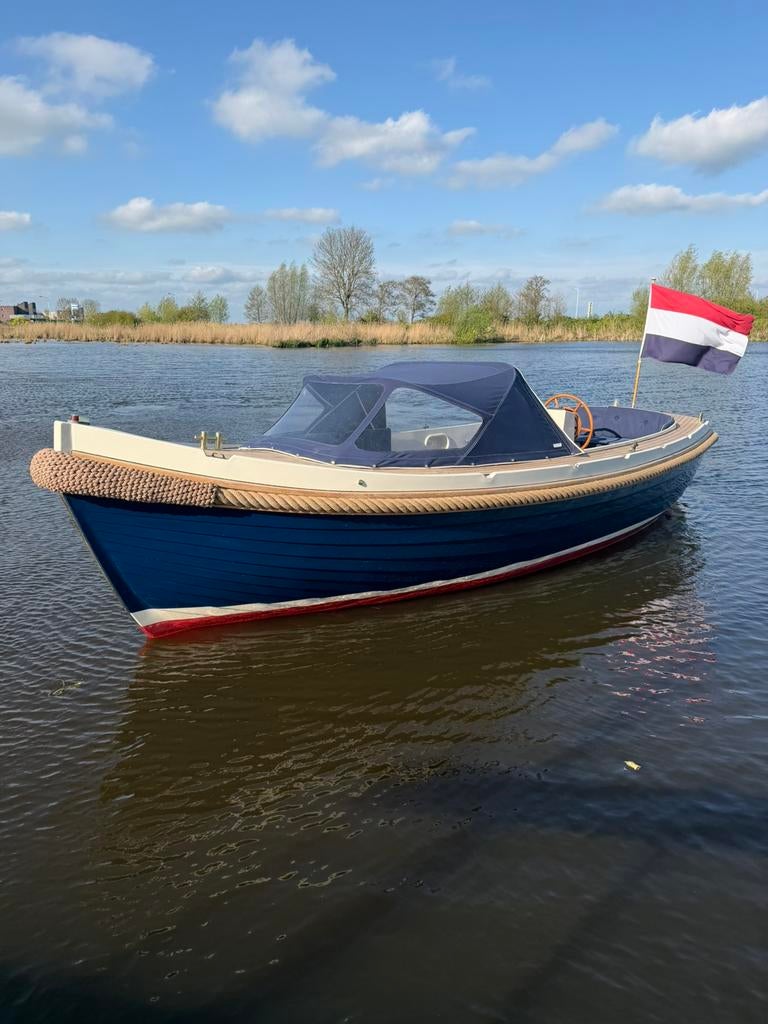 Interboat 21 vetus 3 cilinder 25pk, Watersport en Boten, Sloepen, Zo goed als nieuw, 10 tot 30 pk, 6 meter of meer, Binnenboordmotor