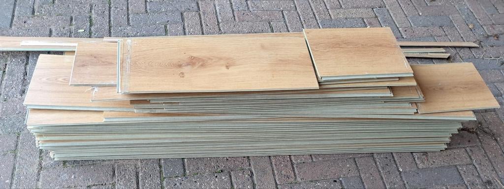 Laminaat ruim 10m2, Huis en Inrichting, Stoffering | Vloerbedekking, Ophalen, Gebruikt, 10 tot 25 m², Laminaat
