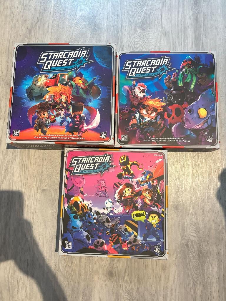Starcadia Quest kickstarter, Hobby en Vrije tijd, Gezelschapsspellen | Bordspellen, Ophalen of Verzenden, Nieuw, CMON