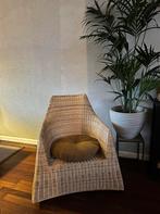 Vintage Ikea "Hejka" rieten schommelstoel, Ophalen, Zo goed als nieuw, Minder dan 75 cm, 50 tot 75 cm
