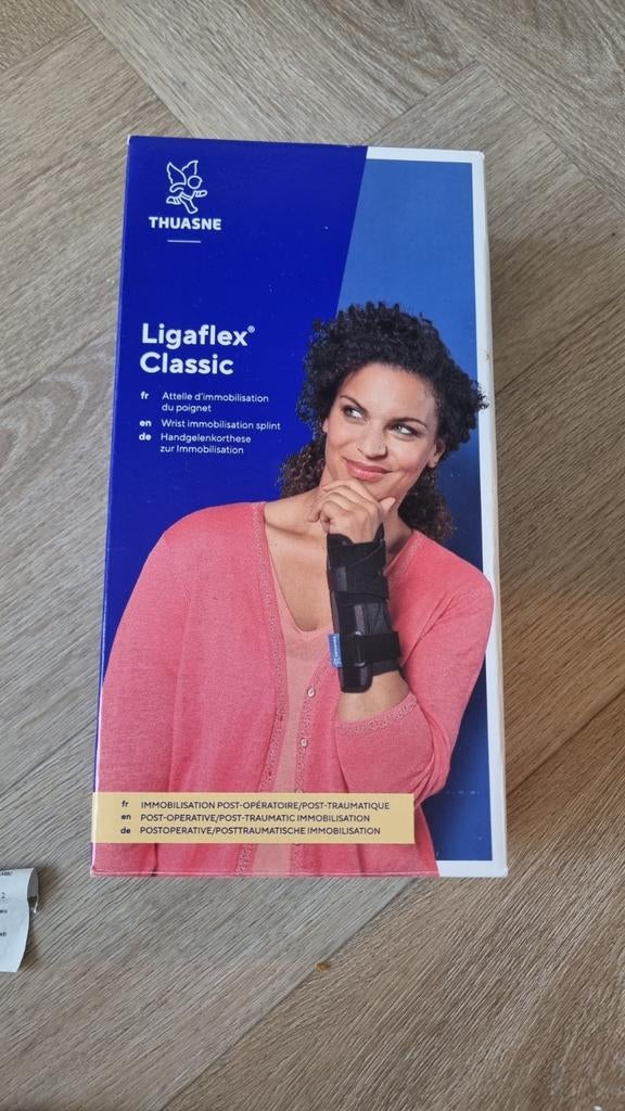 Thusane ligaflex classic imobilicatie brace pols maat 2, Ophalen, Gebruikt