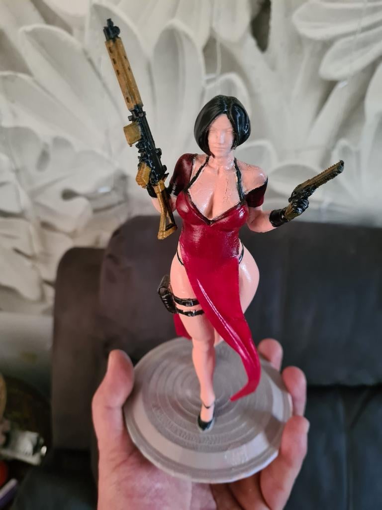ADA WONG RESIDENT evil  figuur 30 cm hoog, Avontuur en Actie, Vanaf 18 jaar, 1 speler, Ophalen of Verzenden