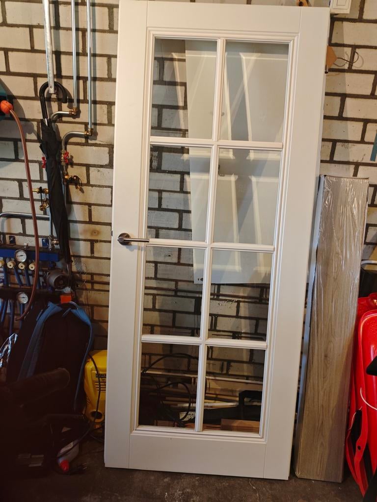 Binnendeur, Doe-het-zelf en Verbouw, Deuren en Horren, Ophalen, Glas, Binnendeur, 200 tot 215 cm