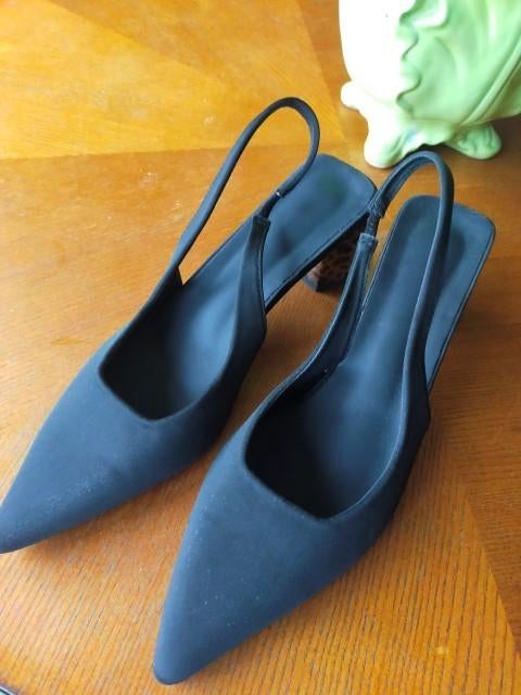 slingback zwart maat 42, Pumps, Zwart, Nieuw, Ophalen of Verzenden