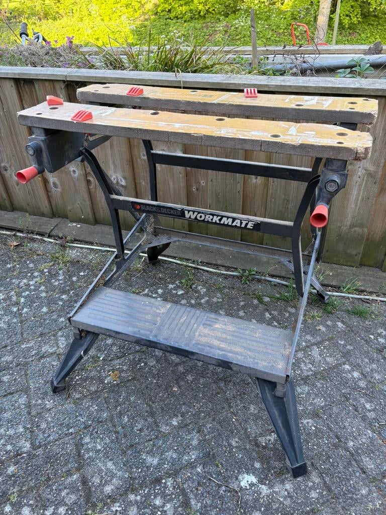 Workmate Black en Decker, Ophalen, Zo goed als nieuw, Inklapbaar