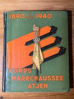 KNIL Gedenkboek Korps Marechaussee van Atjeh 1940, Ophalen of Verzenden, Landmacht, Nederland, Boek of Tijdschrift