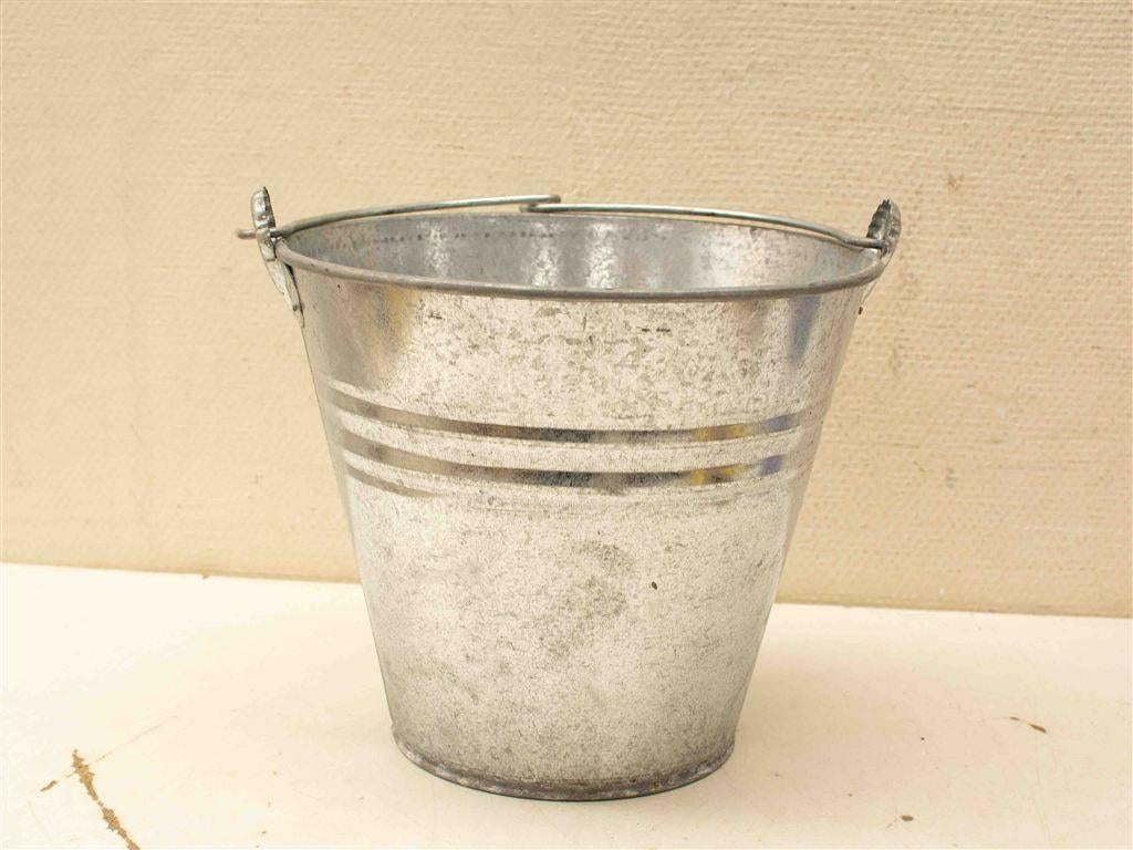 Metalen emmer 38605, Ophalen of Verzenden, Gebruikt, Kunststof