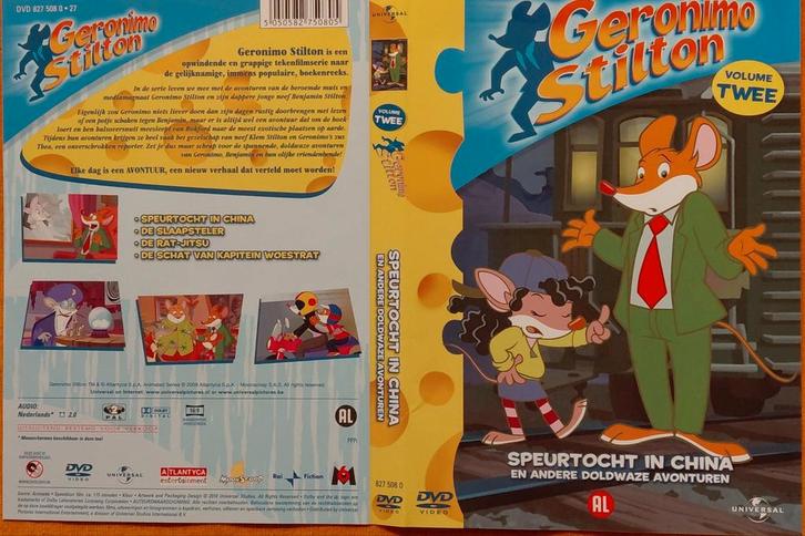 Geronimo Stilton DVD - Volume 2: Speurtocht in China, Cd's en Dvd's, Dvd's | Kinderen en Jeugd, Ophalen of Verzenden