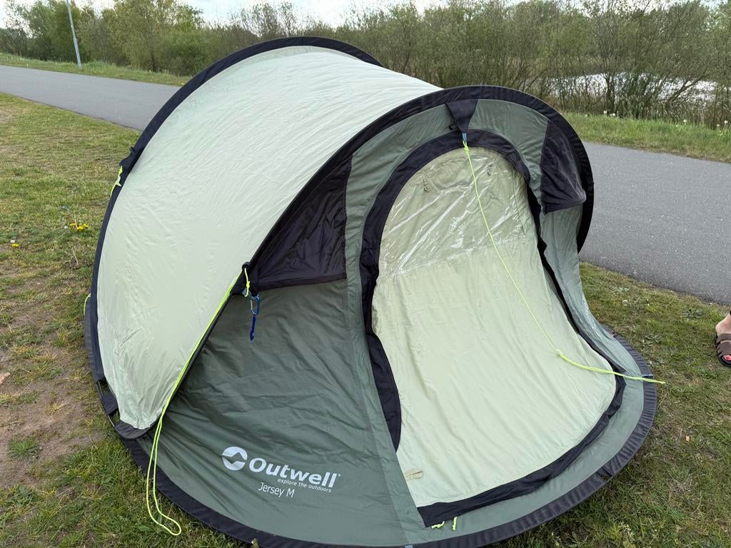 Pop-up tent - Outwell Jersey, Ophalen of Verzenden, Tot en met 3