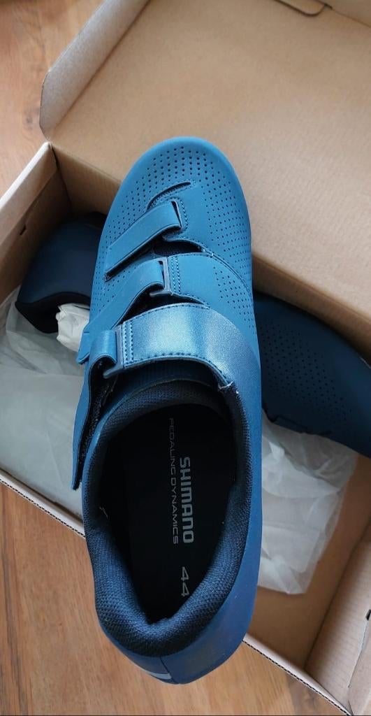 Nieuwe RC1 Shimano race schoenen. Blauw, maat 44, Ophalen of Verzenden, Nieuw, Schoenen
