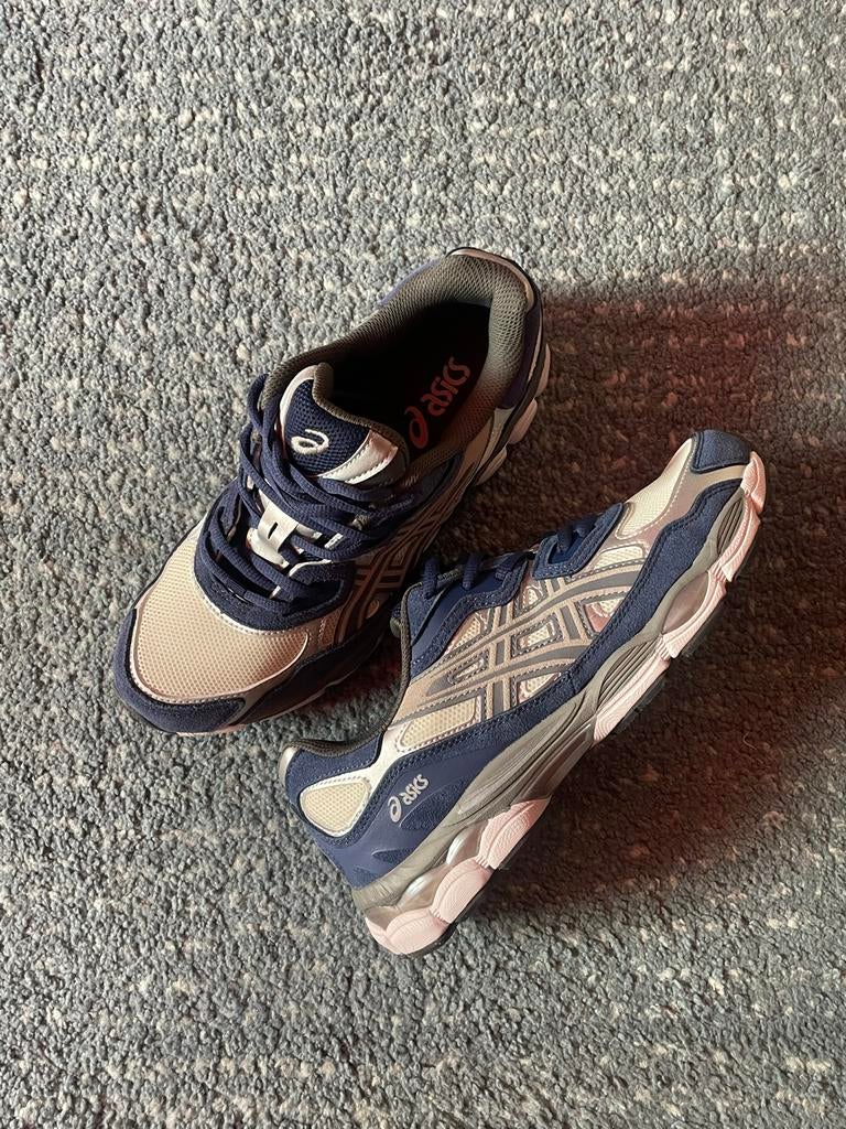 Asics Gel-NYC Royal Blue Sneakers, Blauw, Ophalen of Verzenden, Sneakers of Gympen, Zo goed als nieuw