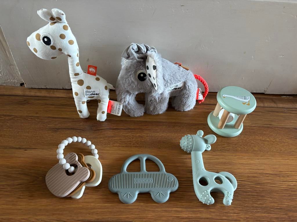 Babyspeelgoed Done by Deer, Liewood, Little Dutch, Kinderen en Baby's, Speelgoed | Babyspeelgoed, Ophalen of Verzenden, Nieuw