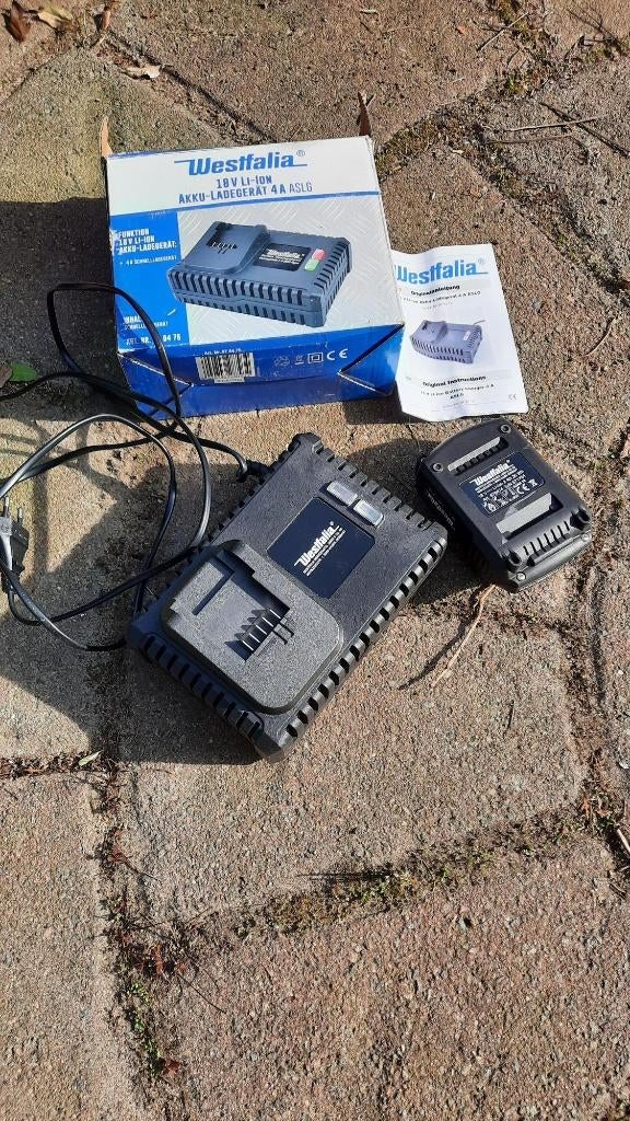 Accu cilinder grasmaaier van Westfalia, Tuin en Terras, Ophalen, Gebruikt, Accu-grasmaaier, GartenMeister Westfalia