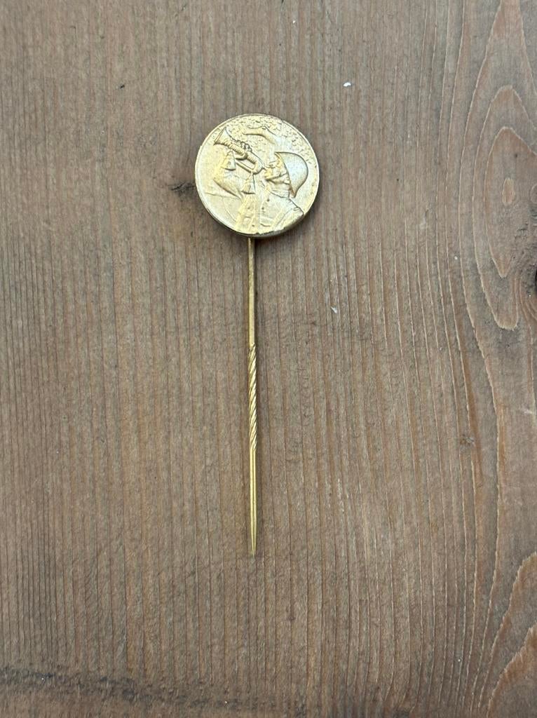 Speldje Algemene Landmacht Mobilisatie 1939 serie Begeer, Verzamelen, Ophalen of Verzenden, Nederland, Embleem of Badge