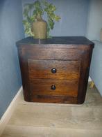 Twee koloniale nachtkastjes, Ophalen, Gebruikt, Minder dan 45 cm