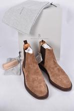 SALE! 1198 euro Brunello Cucinelli suede chelsea boots 45, Bruin, Italy, Boots, Nieuw