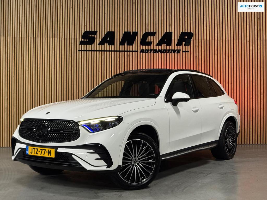 Mercedes-Benz GLC-klasse 400e 4MATIC AMG Line PANO|BURMESTER, Auto's, Automaat, Gebruikt, Wit, Vierwielaandrijving