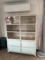 Loods 5 Scandinavische stalen kast met glazen deuren, Ophalen, Gebruikt