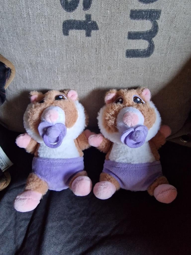 Albert Heijn hamsters baby paars, Ophalen, Zo goed als nieuw, Overige typen