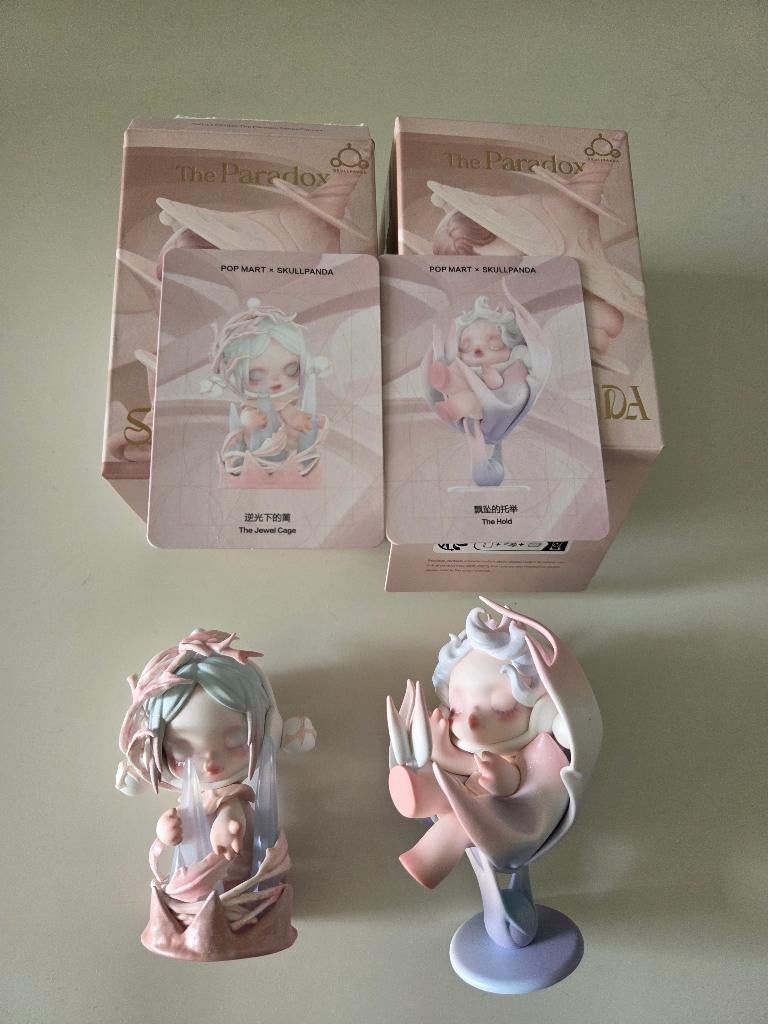 Skullpanda, een set van paradox serie, Popmart, Verzamelen, Verzenden, Zo goed als nieuw