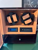 Roogs Watch Winder 4 automaten + opbergruimte  in nieuwstaat, Sieraden, Tassen en Uiterlijk, Horloges | Heren, Ophalen of Verzenden