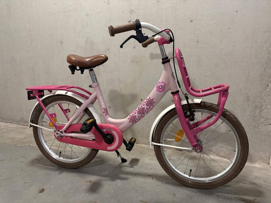 Alpina 18 inch bicycle, Ophalen, Zo goed als nieuw, 18 inch, Handrem
